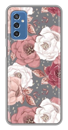 Силиконовый чехол с изображением "Рисунок розы" для Samsung Galaxy M52 5G (M526)