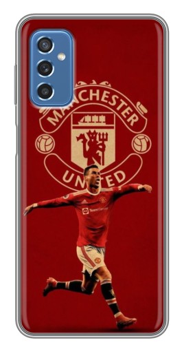 Чехол с принтом "Ronaldo в МЮ" для Samsung Galaxy M52 5G (M526)