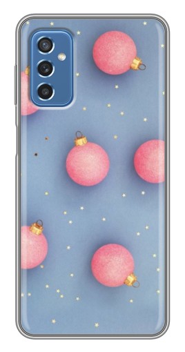 Чехол с печатью "Розовые шары" для Samsung Galaxy M52 5G (M526)