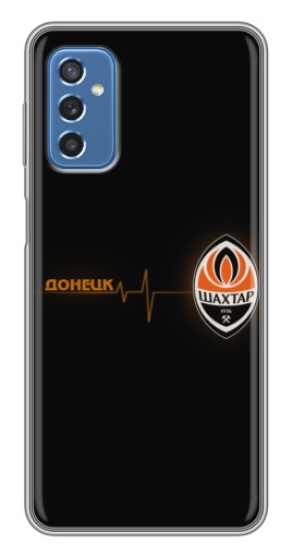 Силиконовый чехол с изображением "Шахтер в сердце" для Samsung Galaxy M52 5G (M526)