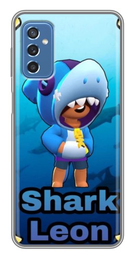 Силиконовый чехол с изображением "Shark Leon" для Samsung Galaxy M52 5G (M526)