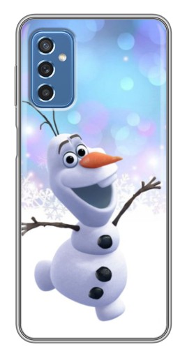 Чехол с картинкой "Снеговик Олаф" для Samsung Galaxy M52 5G (M526)