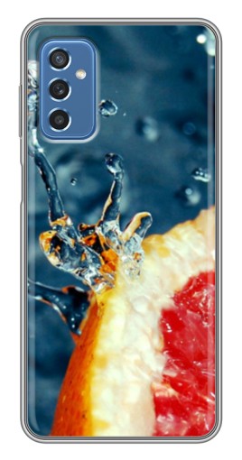 Чехол с печатью "Сочный грейпфрут" для Samsung Galaxy M52 5G (M526)