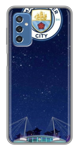 Силиконовый чехол с изображением "Стадион Ман Сити" для Samsung Galaxy M52 5G (M526)