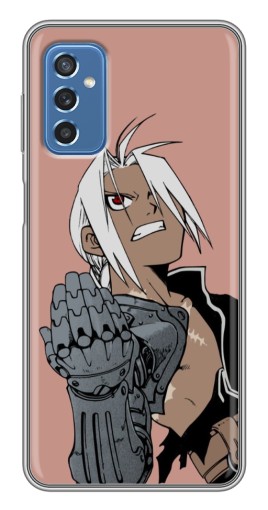 Чехол с принтом "Стальной алхимик" для Samsung Galaxy M52 5G (M526)