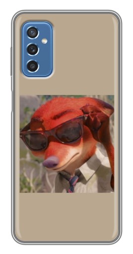 Чехол с печатью "Стильный Ник" для Samsung Galaxy M52 5G (M526)