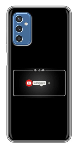 Чехол с печатью "subscribed" для Samsung Galaxy M52 5G (M526)