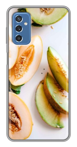 Силиконовый чехол с изображением "Свежие дыньки" для Samsung Galaxy M52 5G (M526)