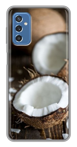 Чехол с картинкой "Свежий кокос" для Samsung Galaxy M52 5G (M526)