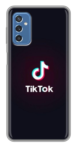 Чехол с печатью "TikTok темный" для Samsung Galaxy M52 5G (M526)
