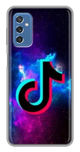 Чехол с принтом "ТикТок в космосе" для Samsung Galaxy M52 5G (M526)