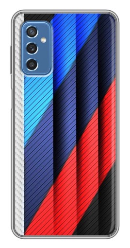Чехол с картинкой "Цвета лого БМВ" для Samsung Galaxy M52 5G (M526)