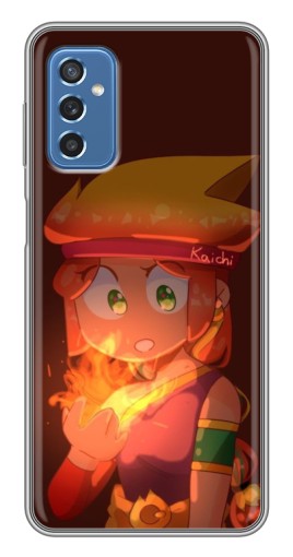 Чехол с картинкой "Удивлённая Амбер" для Samsung Galaxy M52 5G (M526)