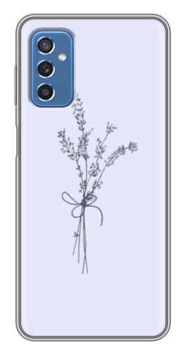 Чехол с картинкой "Веточки лаванды" для Samsung Galaxy M52 5G (M526)