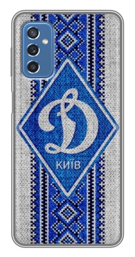 Чехол с картинкой "Вышиванка Динамо" для Samsung Galaxy M52 5G (M526)