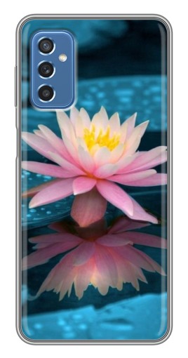 Силиконовый чехол с изображением "Водяная лилия" для Samsung Galaxy M52 5G (M526)