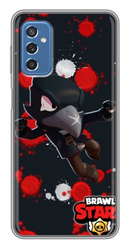 Чехол с печатью "Ворон Бравл Старс" для Samsung Galaxy M52 5G (M526)