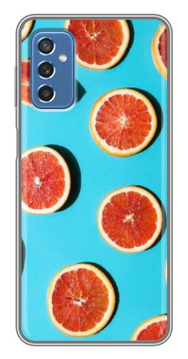 Чехол с печатью "Яркие грейпфруты" для Samsung Galaxy M52 5G (M526)