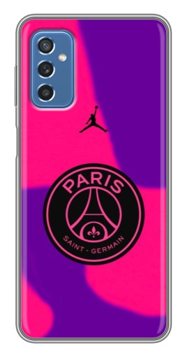 Чехол с печатью "Яркий лого PSG" для Samsung Galaxy M52 5G (M526)