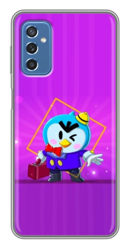 Силиконовый чехол с изображением "Яркий пингвин" для Samsung Galaxy M52 5G (M526)