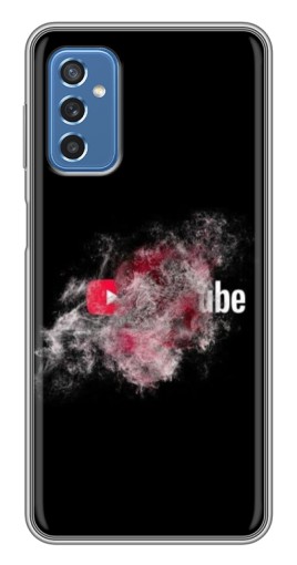 Чехол с картинкой "Яркий Ютуб" для Samsung Galaxy M52 5G (M526)