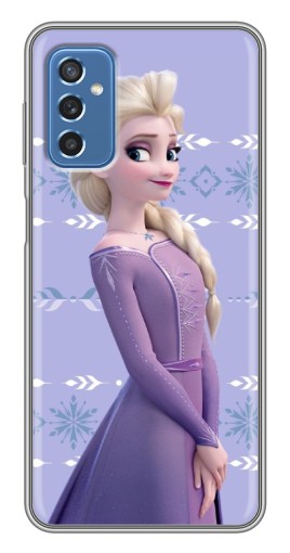 Чехол с картинкой "Ельза" для Samsung Galaxy M52 5G (M526)