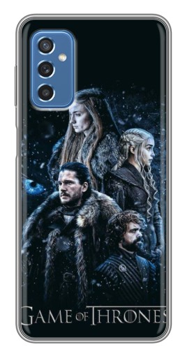 Силиконовый чехол с изображением "Зима близко" для Samsung Galaxy M52 5G (M526)