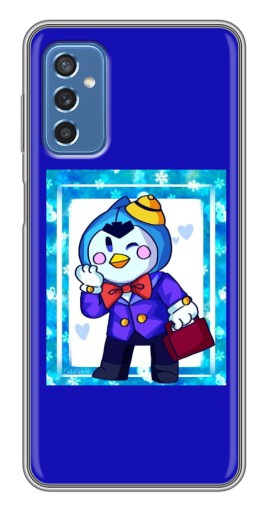 Чехол с печатью "Зимний Мистер Пи" для Samsung Galaxy M52 5G (M526)