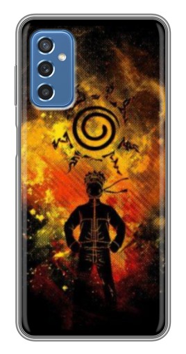 Чехол с печатью "Золотой Наруто" для Samsung Galaxy M52 5G (M526)