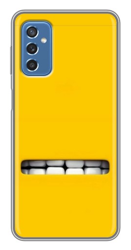 Чехол с принтом "Зубы миньона" для Samsung Galaxy M52 5G (M526)