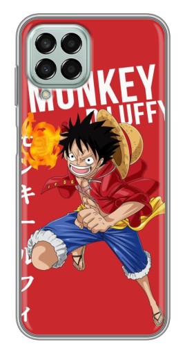 Чехол с печатью "Атакующий D Luffy" для Samsung Galaxy M33 (5G) (M336B)