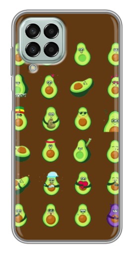 Чехол с картинкой "Авокадики" для Samsung Galaxy M33 (5G) (M336B)