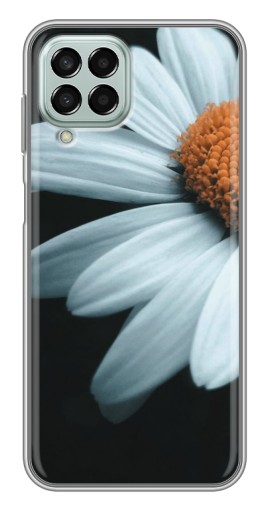 Силиконовый чехол с изображением "Белая ромашка" для Samsung Galaxy M33 (5G) (M336B)