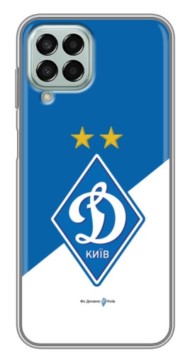 Чехол с принтом "Бело-синий Динамо" для Samsung Galaxy M33 (5G) (M336B)
