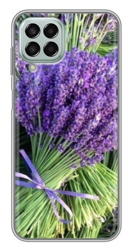 Силиконовый чехол с изображением "Букет лаванды" для Samsung Galaxy M33 (5G) (M336B)