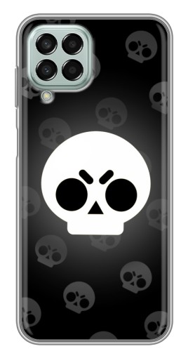 Чехол с картинкой "Череп" для Samsung Galaxy M33 (5G) (M336B)
