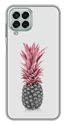 Чехол с картинкой "Чёрно-белый ананас" для Samsung Galaxy M33 (5G) (M336B)