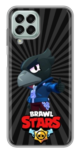 Чехол с принтом "Crow Brawl Stars" для Samsung Galaxy M33 (5G) (M336B)