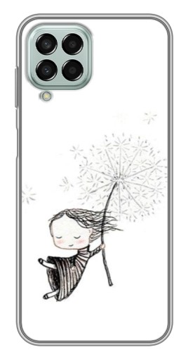 Чехол с принтом "Девочка с одуванчиком" для Samsung Galaxy M33 (5G) (M336B)
