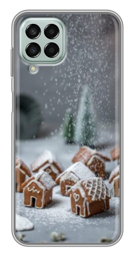 Чехол с принтом "Домики из пряников" для Samsung Galaxy M33 (5G) (M336B)