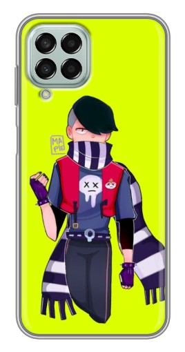 Силиконовый чехол с изображением "edgard brawl stars" для Samsung Galaxy M33 (5G) (M336B)