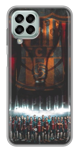 Силиконовый чехол с изображением "FCB Campeones" для Samsung Galaxy M33 (5G) (M336B)