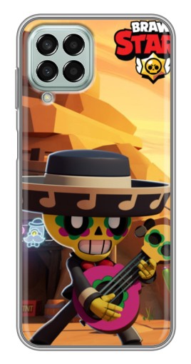 Чехол с картинкой "Гитарист Poco" для Samsung Galaxy M33 (5G) (M336B)