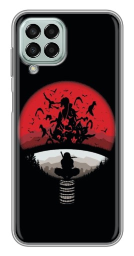 Чехол с картинкой "Итачи на черном" для Samsung Galaxy M33 (5G) (M336B)
