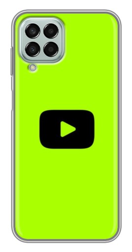 Чехол с картинкой "Кнопка Ютуба" для Samsung Galaxy M33 (5G) (M336B)