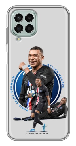 Силиконовый чехол с изображением "Kylian Mbappe" для Samsung Galaxy M33 (5G) (M336B)