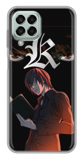 Силиконовый чехол с изображением "Лайт Ягами Death Note" для Samsung Galaxy M33 (5G) (M336B)