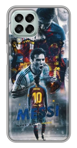 Силиконовый чехол с изображением "Легендарный Месси" для Samsung Galaxy M33 (5G) (M336B)