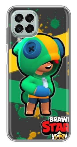 Чехол с печатью "Leon Brawl Stars" для Samsung Galaxy M33 (5G) (M336B)