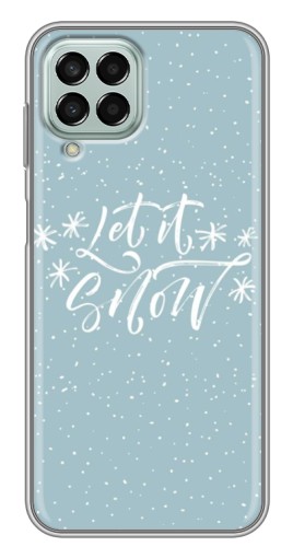 Чехол с принтом "Let it Snow" для Samsung Galaxy M33 (5G) (M336B)